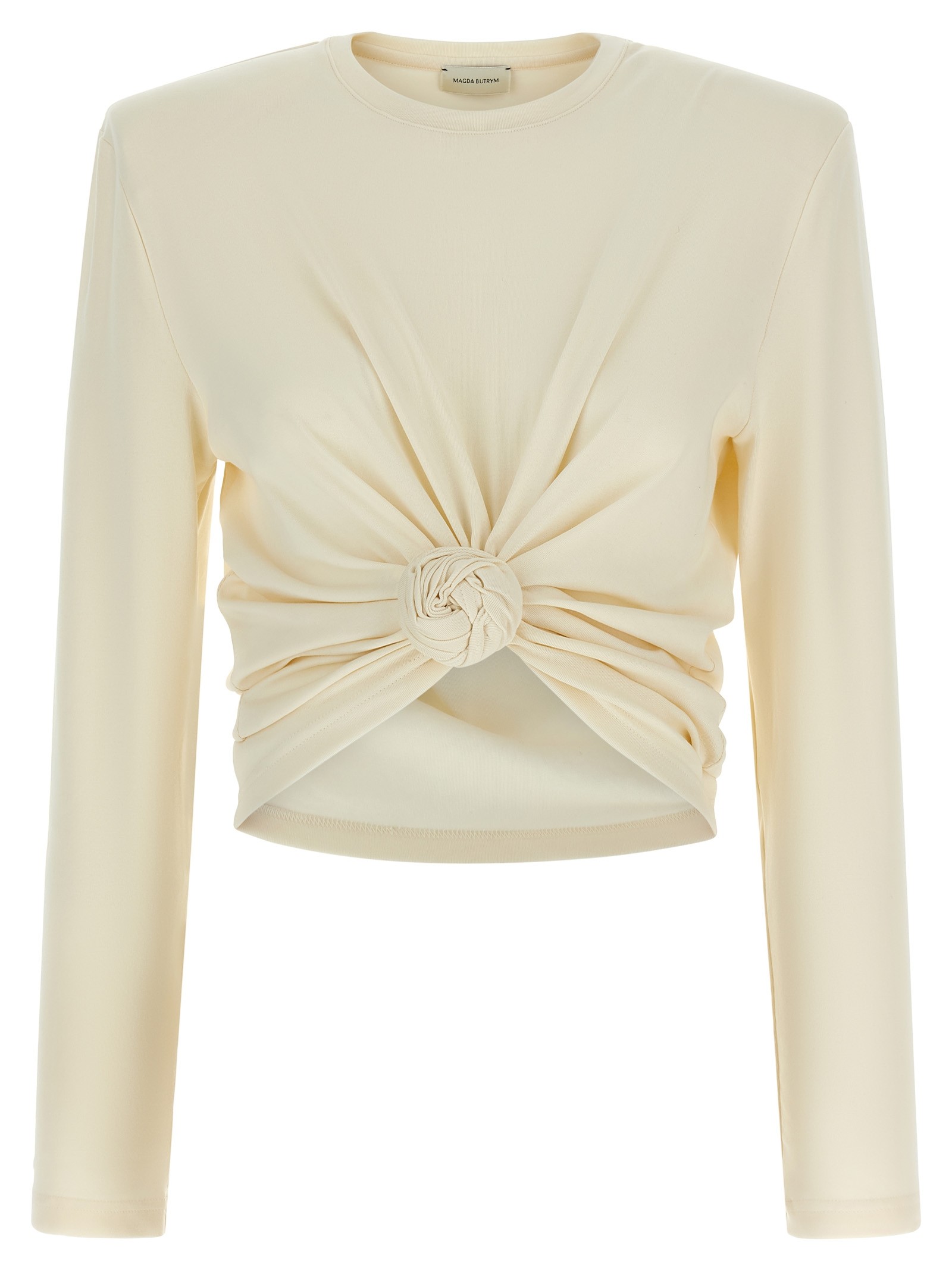 MAGDA BUTRYM 'Blouse 14 Cream' Sweater