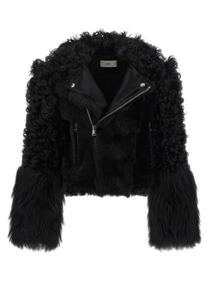 Fendi 'Blouson' Biker Jacket