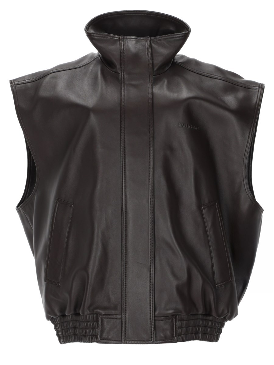 Balenciaga BLOUSON IN PELLE MORBIDA