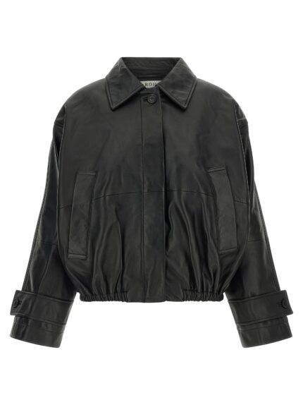 ROHE Blouson Leather Jacket
