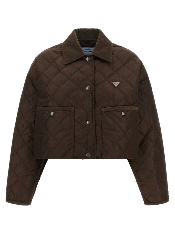 prada blouson re nylon PRADA Blouson Re-Nylon