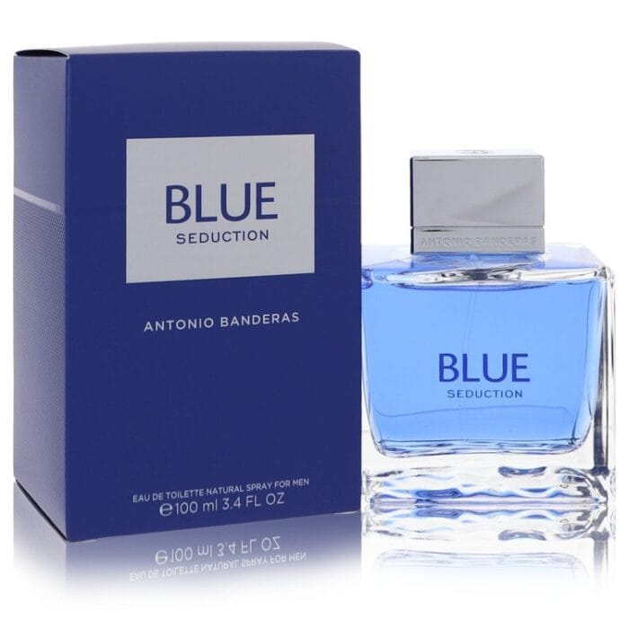 Blue Seduction By Antonio Banderas - Eau De Toilette Spray 3.4 Oz - Image 1