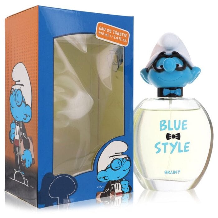 The Smurfs By Smurfs - Blue Style Brainy Eau De Toilette Spray 3.4 Oz - Image 1