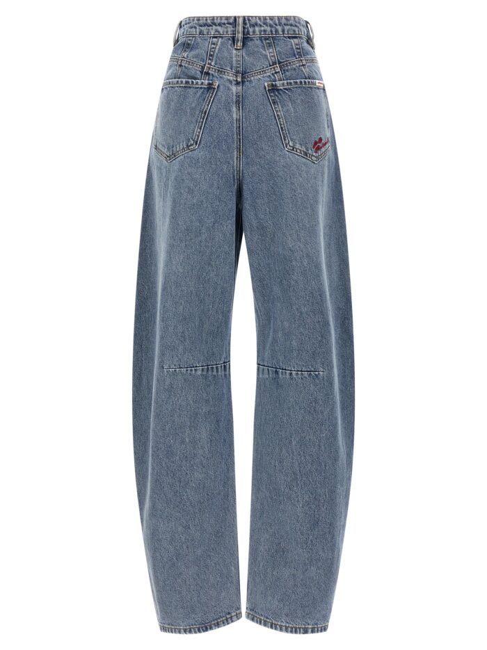 SELF PORTRAIT 'Blue Barrel Leg' Jeans
