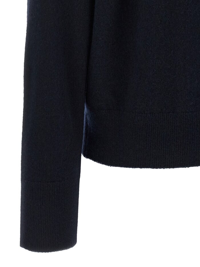 VINCE Blue Cashmere V-neck Sweater