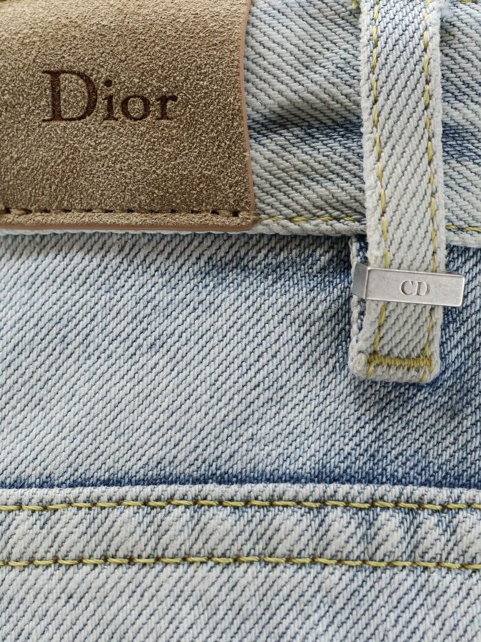 Dior Blue Denim Loose Jeans