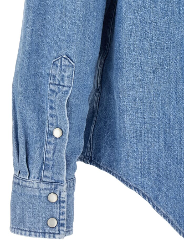 LARMERI STUDIO Blue Denim 'Texana' Shirt
