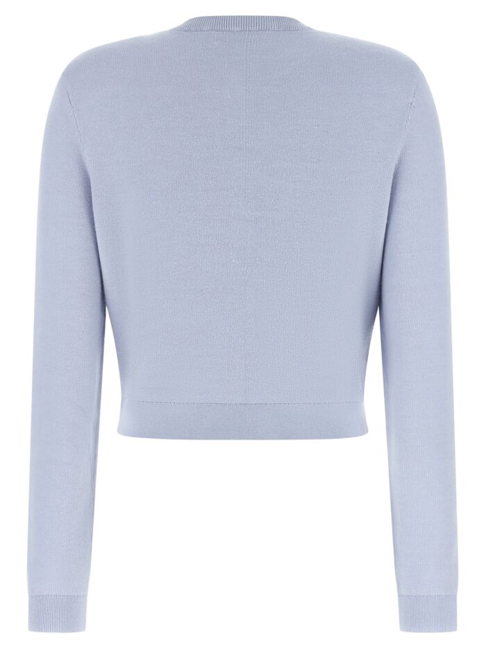 SELF PORTRAIT 'Blue Flower Knit' Cardigan