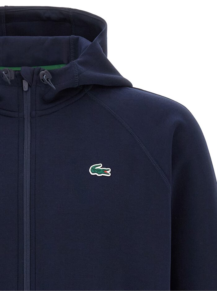 Lacoste Blue Interlock Hoodie