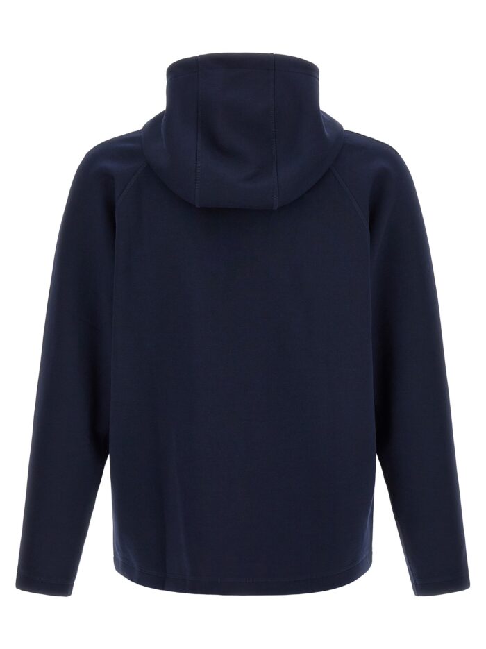 Lacoste Blue Interlock Hoodie