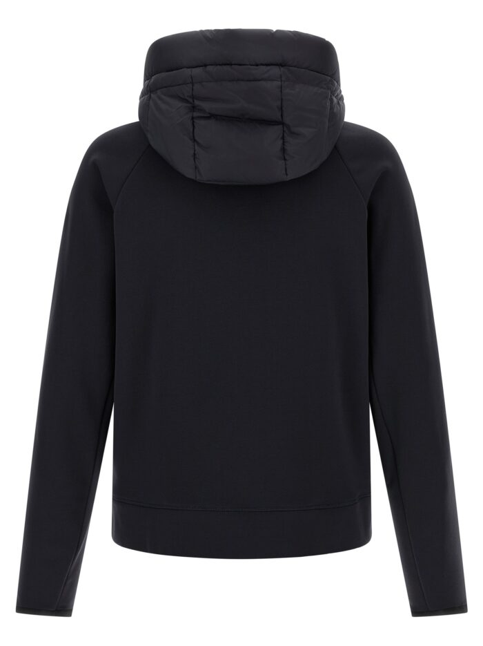 MONCLER GRENOBLE Blue Padded Hoodie