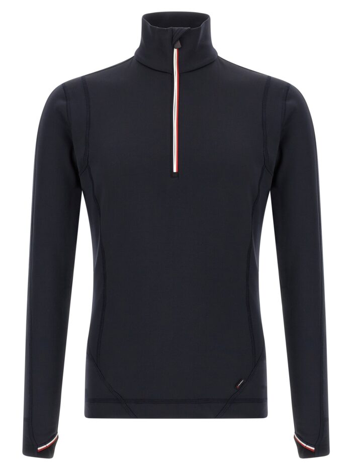 moncler grenoble blue polartec® sweatshirt MONCLER GRENOBLE Blue Polartec® Sweatshirt