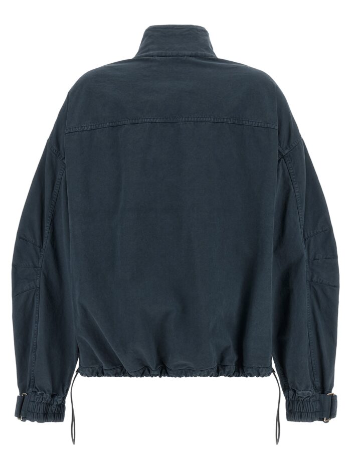 The Attico Blue Utility Bomber Jacket