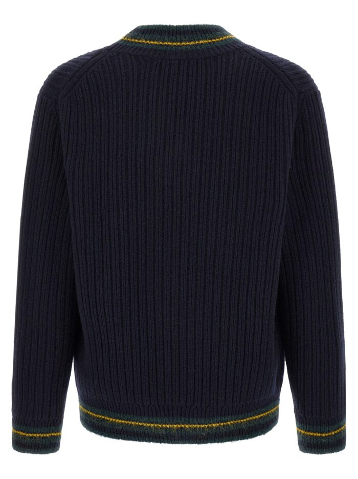Lacoste Blue V-neck Sweater