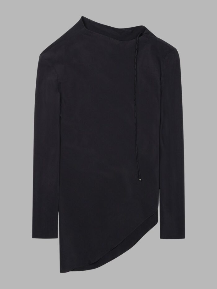 ALYSI Blusa Asimmetrica Crepe De Chine
