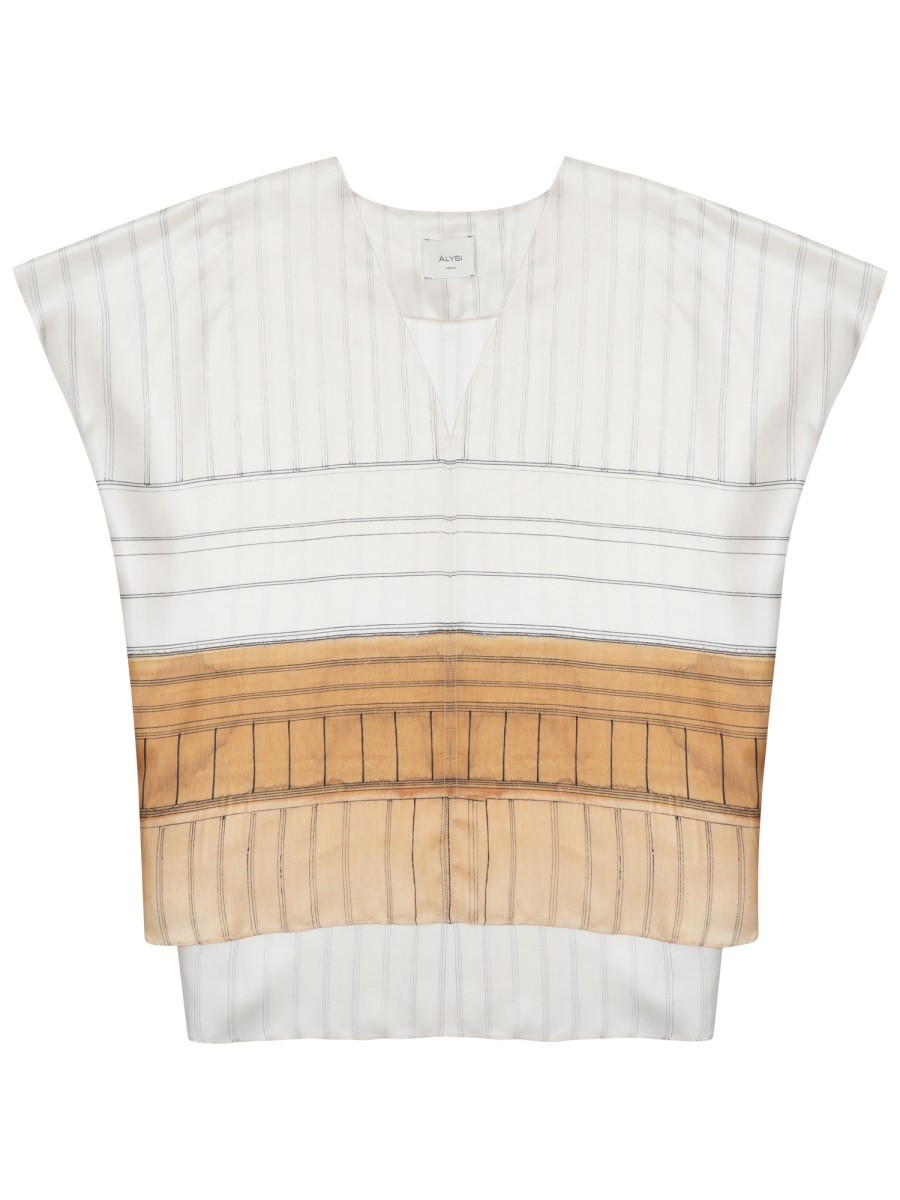 ALYSI BLUSA CON SCOLLO A V