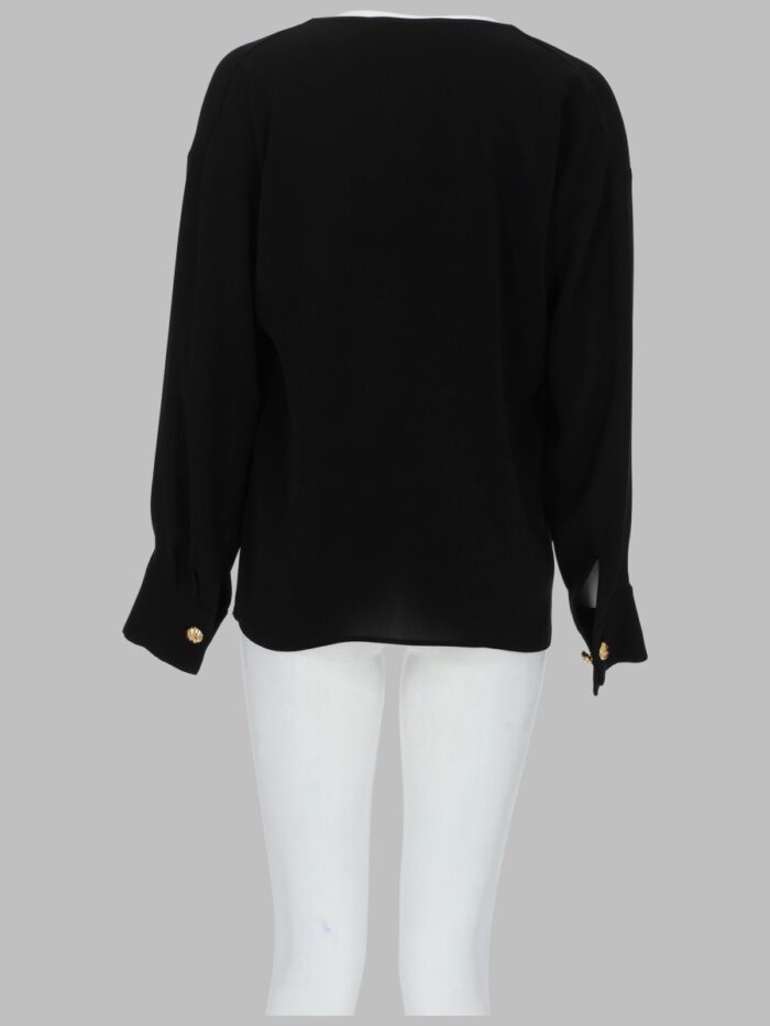 MAX MARA STUDIO BLUSA IN CADY TECNICO LEGGERO
