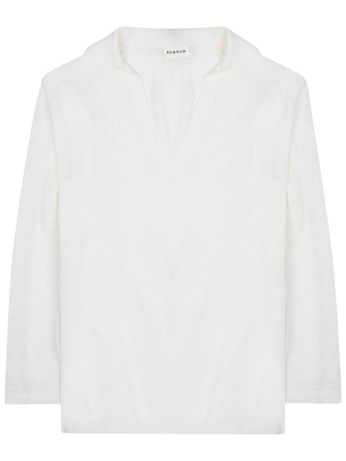 P.A.R.O.S.H. BLUSA IN MISTO LINO