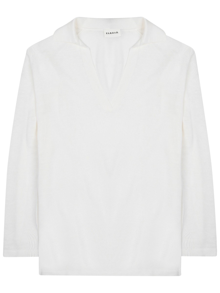 P.A.R.O.S.H. BLUSA IN MISTO LINO