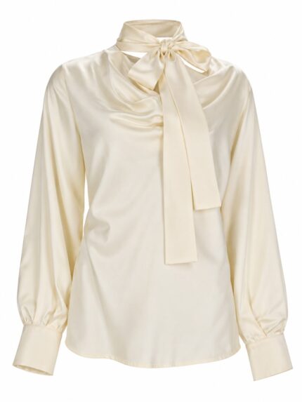 Max Mara Blusa In Raso Di Seta