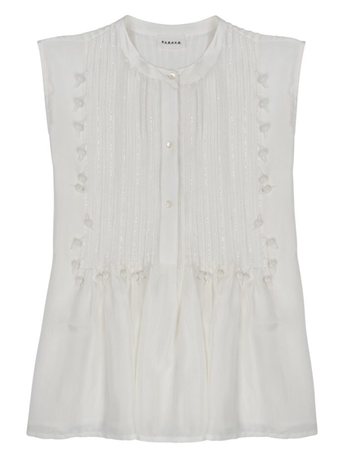 P.A.R.O.S.H. BLUSA IN SETA