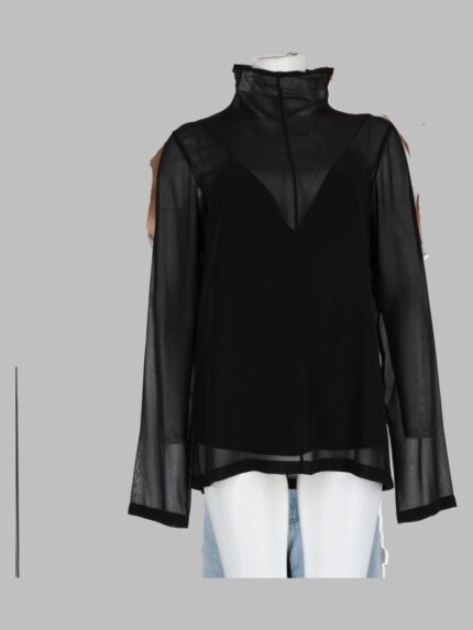 Sportmax Blusa In Seta Con Sottoveste