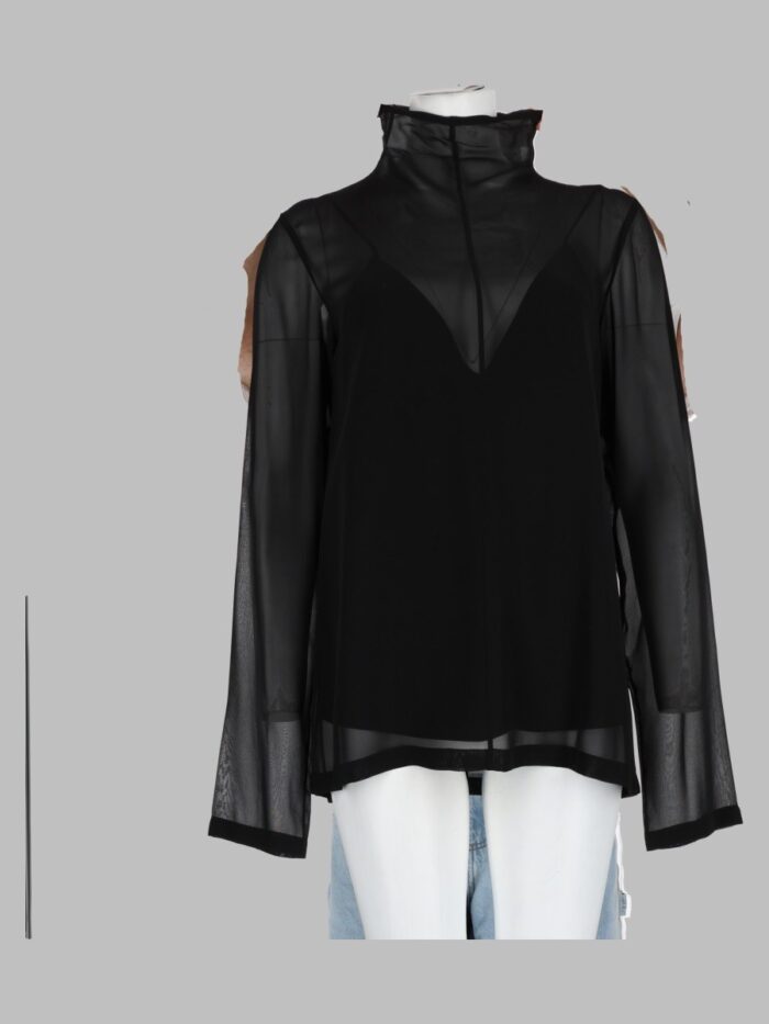 Sportmax Blusa In Seta Con Sottoveste