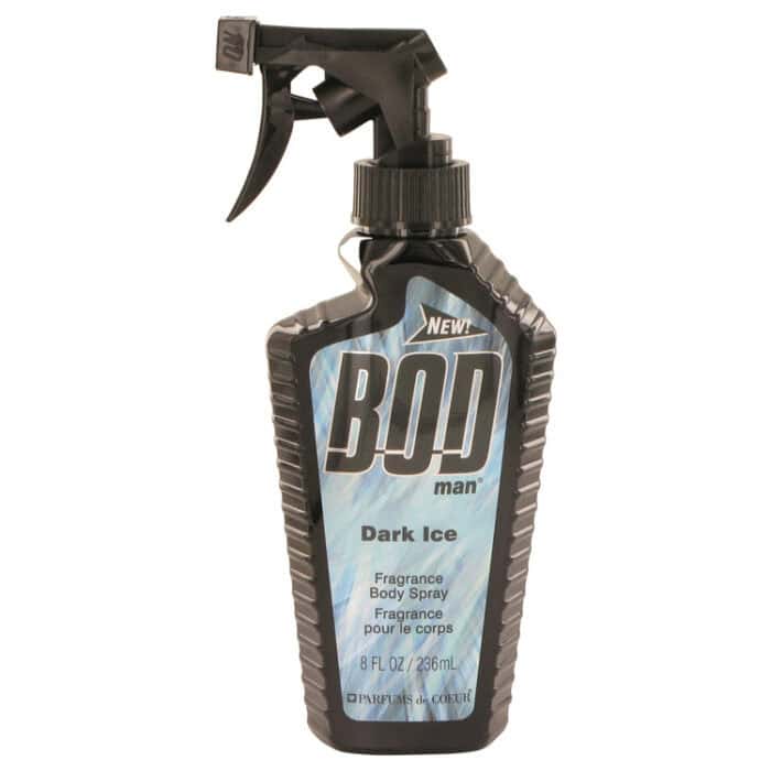 Bod Man Dark Ice By Parfums De Coeur - Body Spray 8 Oz