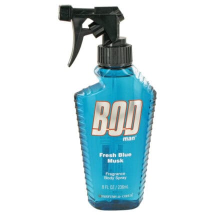 Bod Man Fresh Blue Musk By Parfums De Coeur - Body Spray 8 Oz