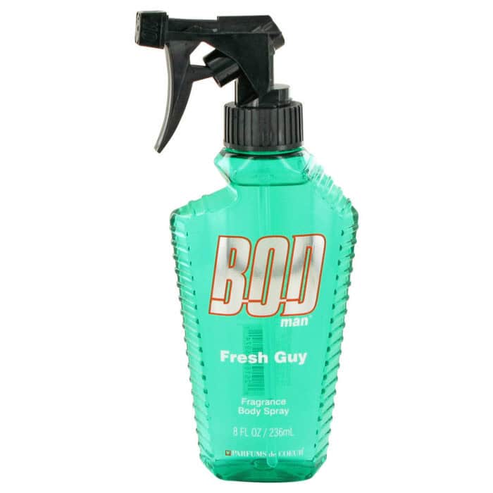 Bod Man Fresh Guy By Parfums De Coeur - Fragrance Body Spray 8 Oz