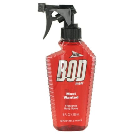 Bod Man Most Wanted By Parfums De Coeur - Fragrance Body Spray 8 Oz