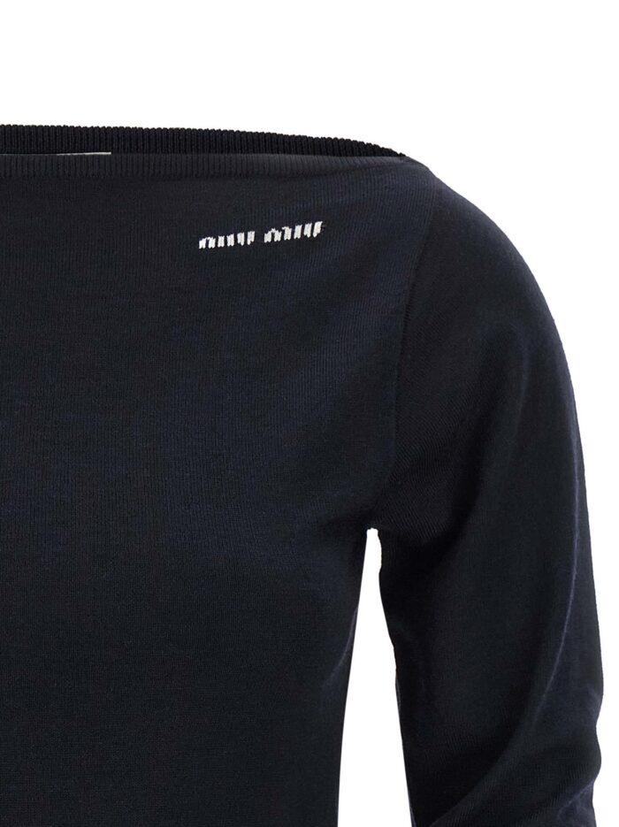 Miu Miu Boat Neckline Sweater