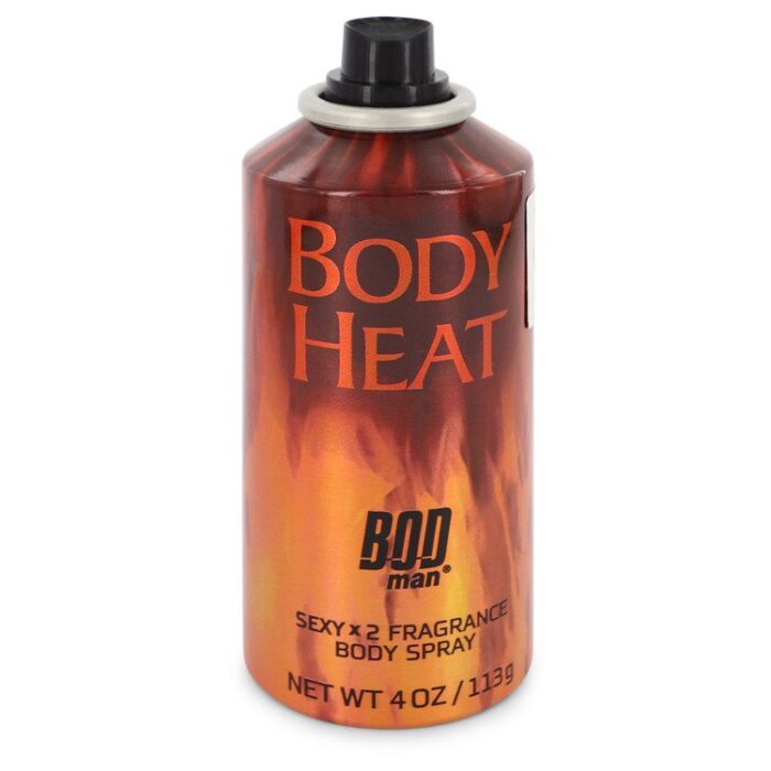 Bod Man Body Heat Sexy X2 By Parfums De Coeur - Body Spray (Tester) 4 Oz - Image 1