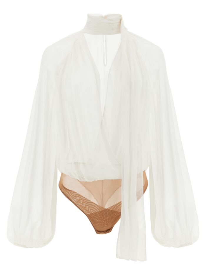 elisabetta franchi body crêponne Elisabetta Franchi Body Crêponne
