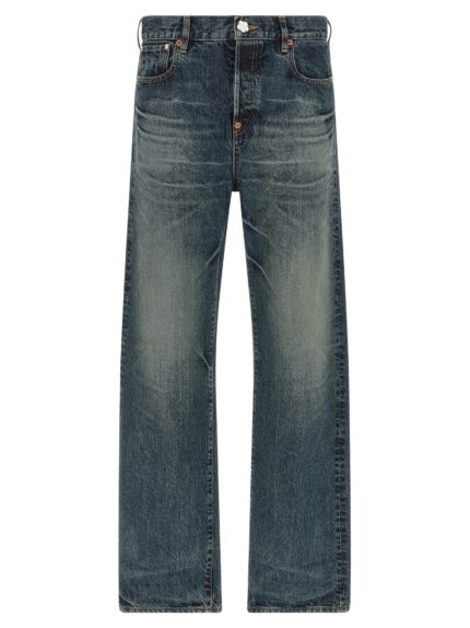 Kenzo 'Boke Flower' Button Jeans