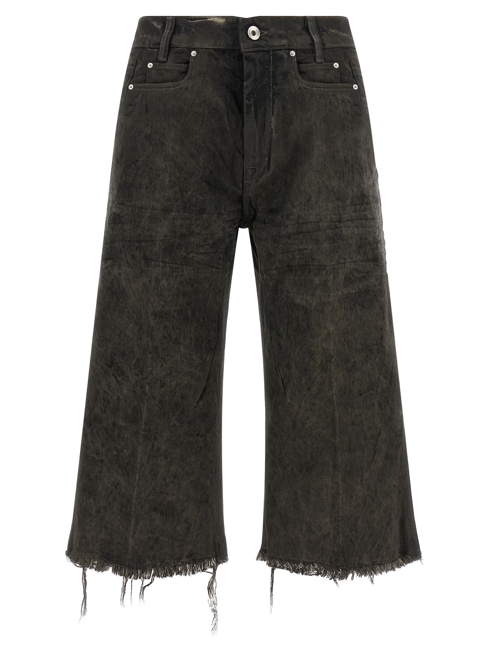 RICK OWENS 'Bolan Cutoff' Bermuda Shorts