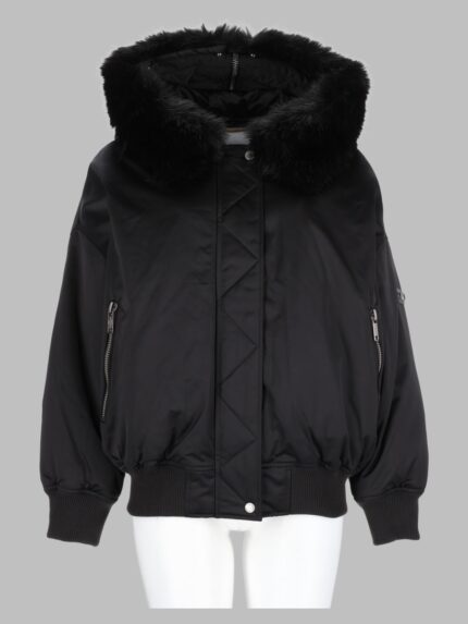 MICHAEL BY MICHAEL KORS Bomber Cropped Con Cappuccio