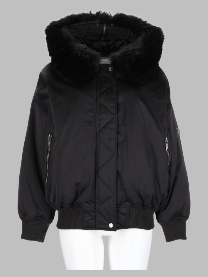 MICHAEL BY MICHAEL KORS Bomber Cropped Con Cappuccio