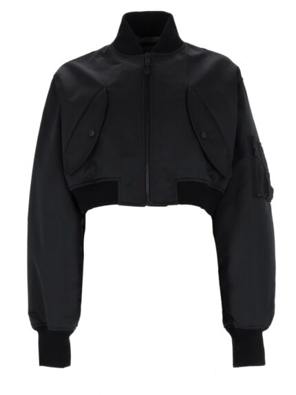 Balenciaga BOMBER CROPPED CON ZIP