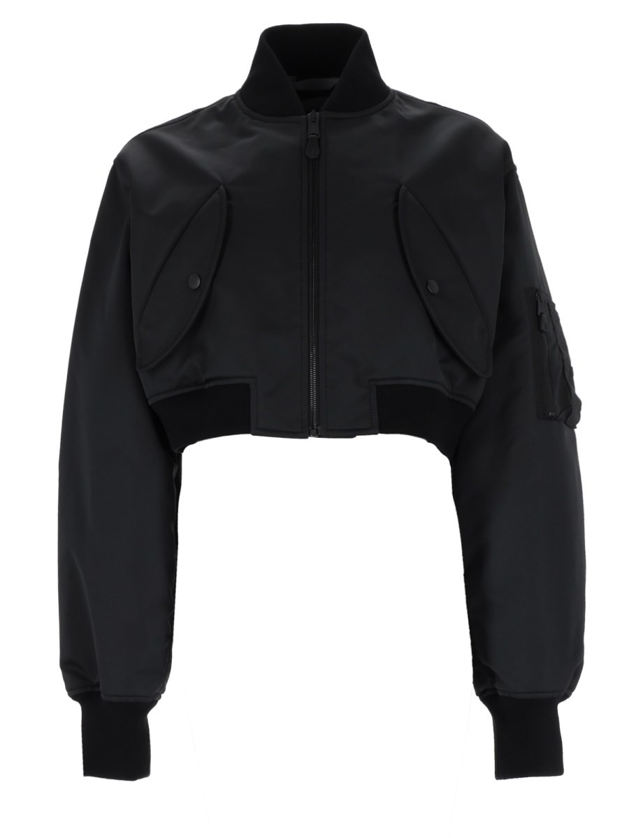 Balenciaga BOMBER CROPPED CON ZIP