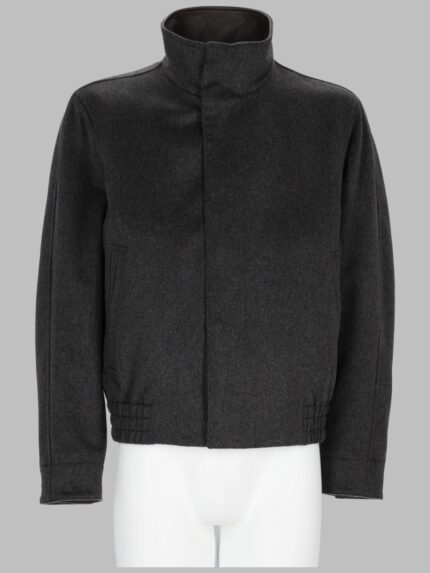 Lardini BOMBER IN LANA A COLLO ALTO