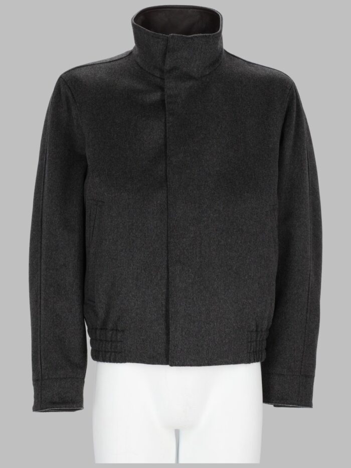 Lardini BOMBER IN LANA A COLLO ALTO
