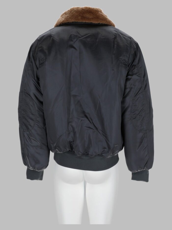 Drole De Monsieur Bomber In Nylon Con Colletto In Faux Fur