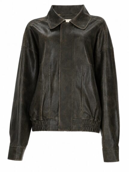 ALYSI BOMBER IN PELLE