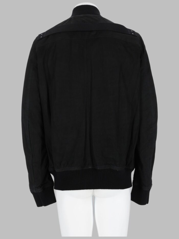 RICK OWENS BOMBER IN PELLE "HEIZER FLIGHT"