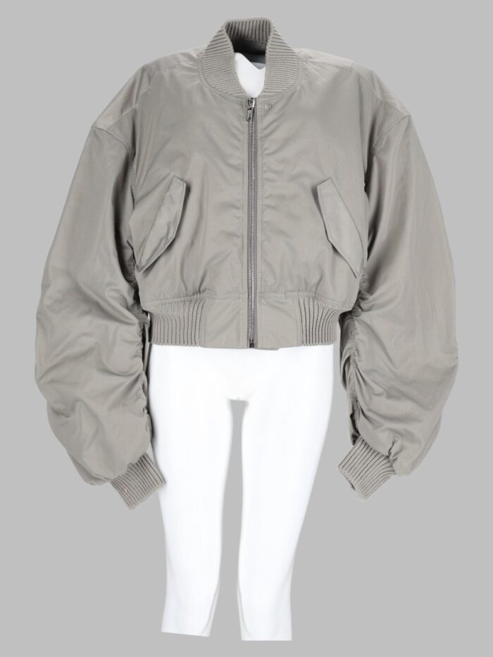 rick owens bomber "secchia cropped flight" RICK OWENS Bomber "Secchia Cropped Flight"
