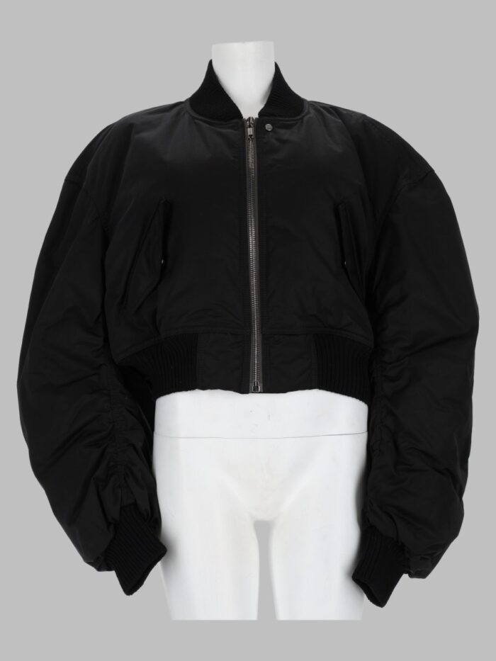 rick owens bomber "secchia cropped flight" RICK OWENS BOMBER "SECCHIA CROPPED FLIGHT"