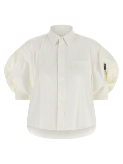 SACAI Bomber Sleeve Shirt