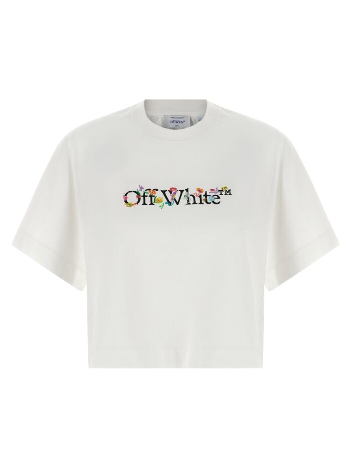 off white 'bookish glowing flower' t shirt Off-white 'Bookish Glowing Flower' T-shirt