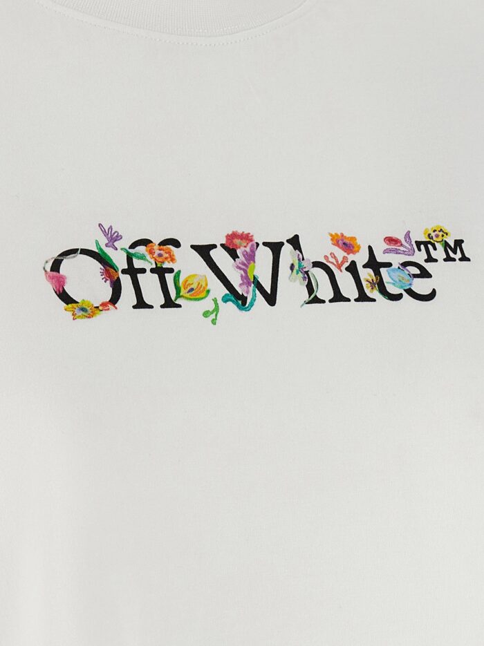 Off-white 'Bookish Glowing Flower' T-shirt